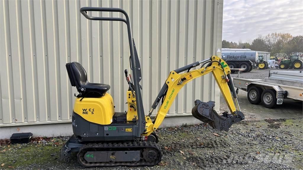 Wacker 803 Mini ekskavatori < 7 t