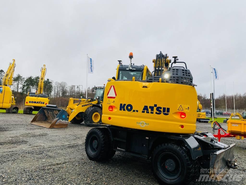 Komatsu PW148-11 Ekskavatori uz riteņiem