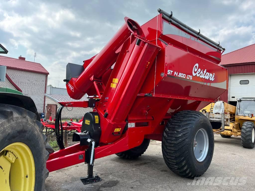  CESTARI 14800 Graudu pārkraušanas piekabes