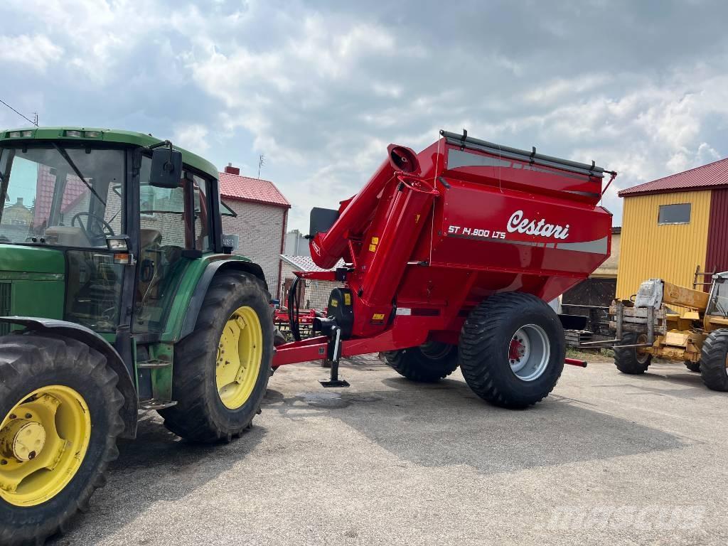  CESTARI 14800 Graudu pārkraušanas piekabes