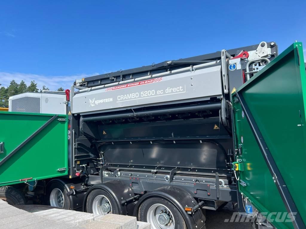 Komptech Crambo 5200 Drupinātāji