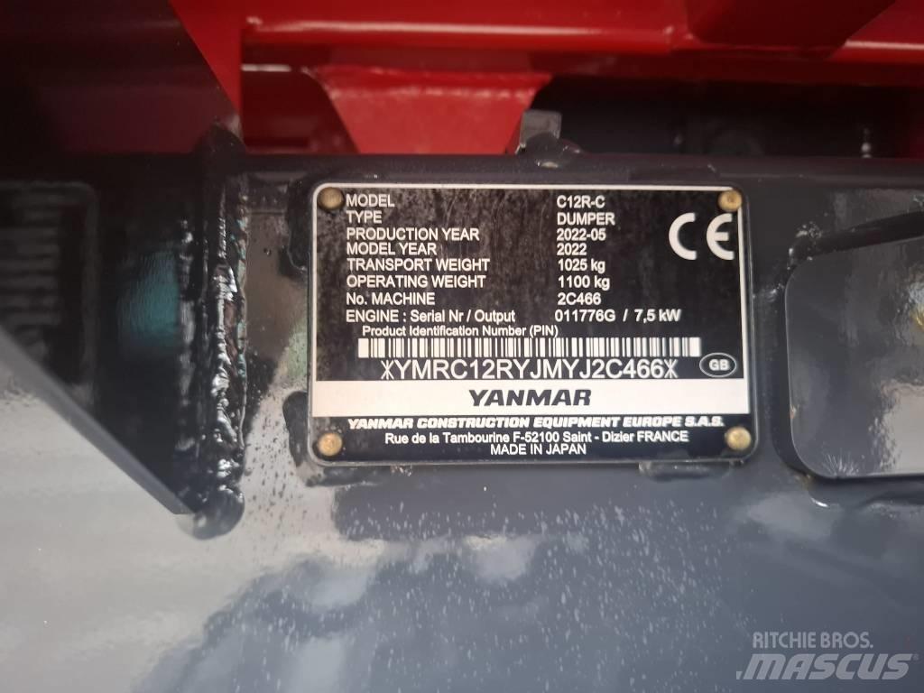 Yanmar C 12 R-C Mini pašizgāzēji