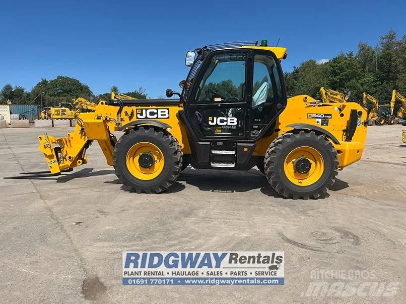 JCB 540-140 Teleskopiskie manipulatori