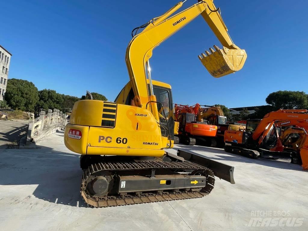 Komatsu PC 60 Kāpurķēžu ekskavatori