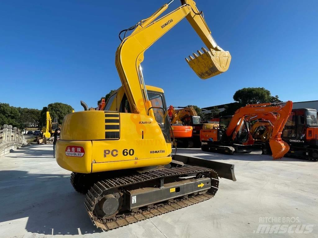 Komatsu PC 60 Kāpurķēžu ekskavatori