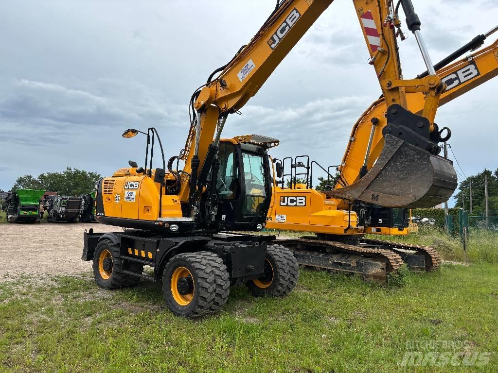 JCB JS 145 W Ekskavatori uz riteņiem