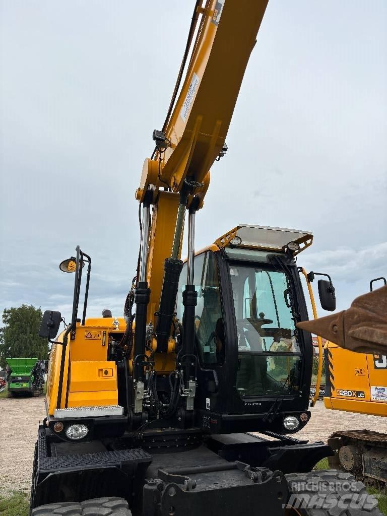 JCB JS 145 W Ekskavatori uz riteņiem