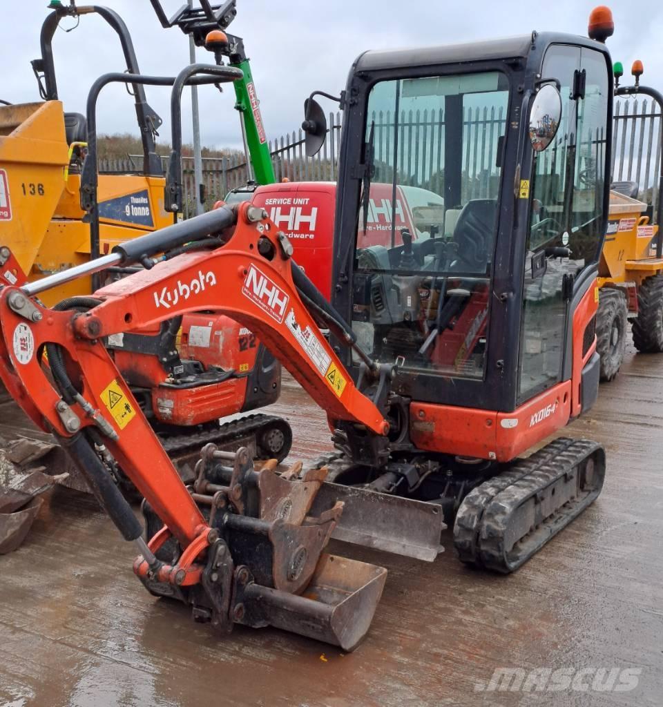 Kubota KX 016-4 Mini ekskavatori < 7 t