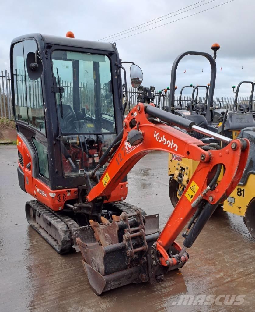 Kubota KX 016-4 Mini ekskavatori < 7 t