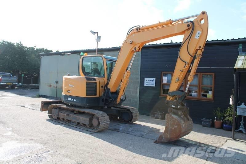 Hyundai 80CR-9A Vidēja lieluma ekskavatori 7 t - 12 t