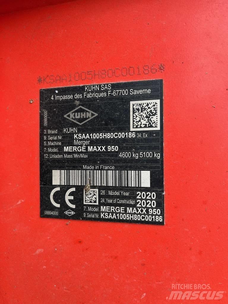 Kuhn Merge Maxx 950 Vālotāji