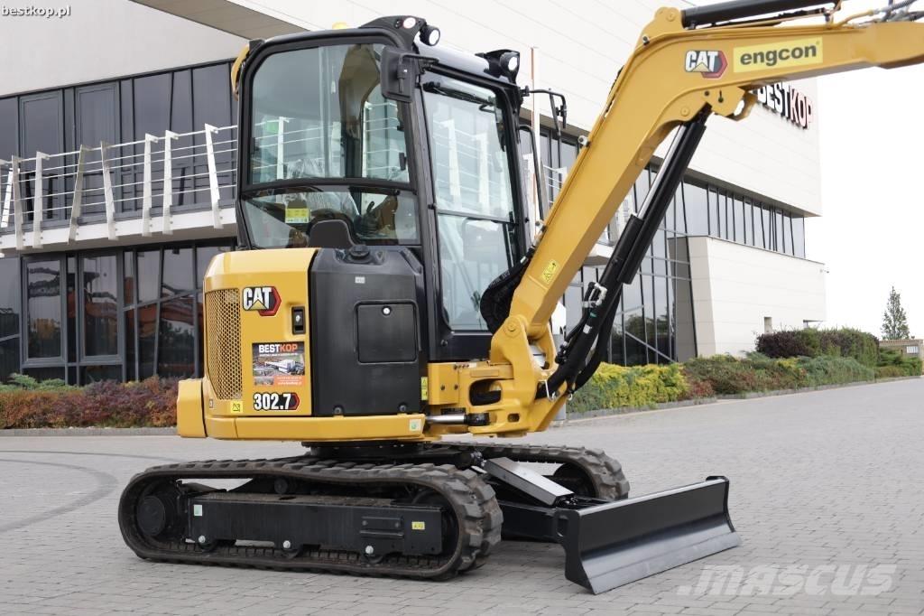 CAT 302.7 CR Mini ekskavatori < 7 t