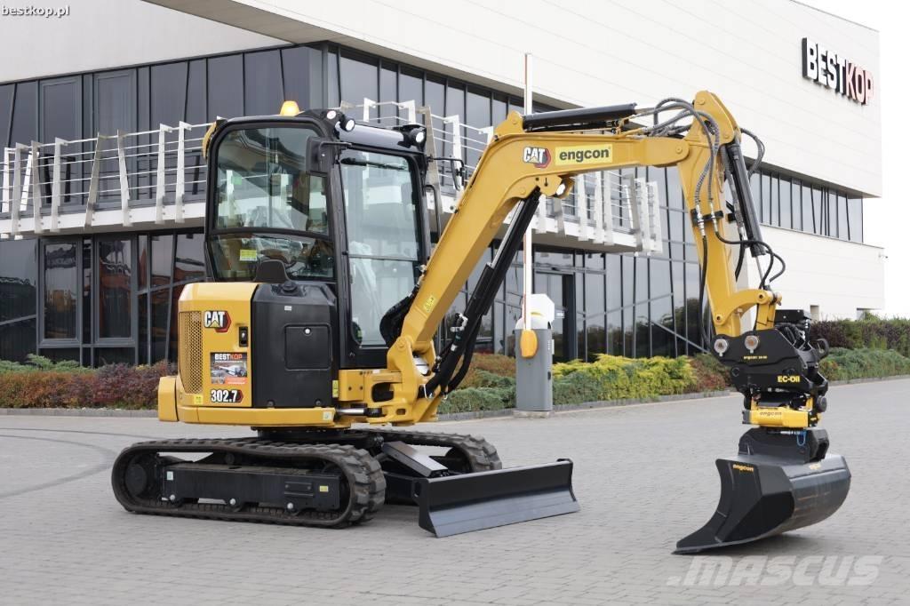 CAT 302.7 CR Mini ekskavatori < 7 t