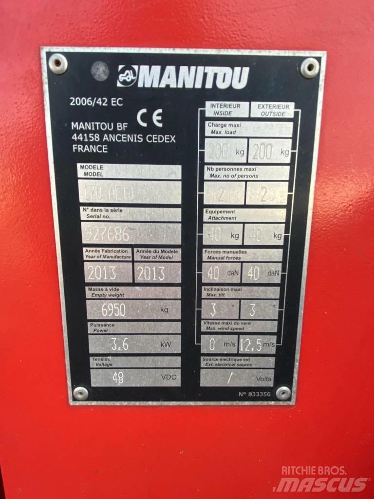 Manitou 170AETJ-L Strēles pacēlāji
