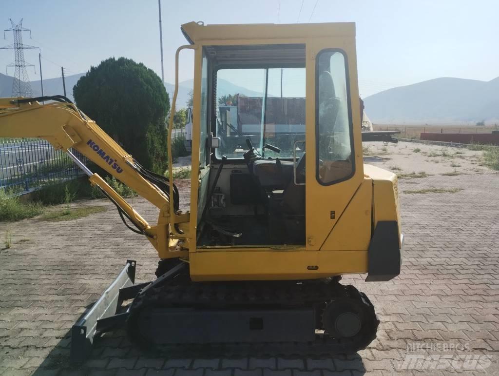 Komatsu PC 10 Kāpurķēžu ekskavatori