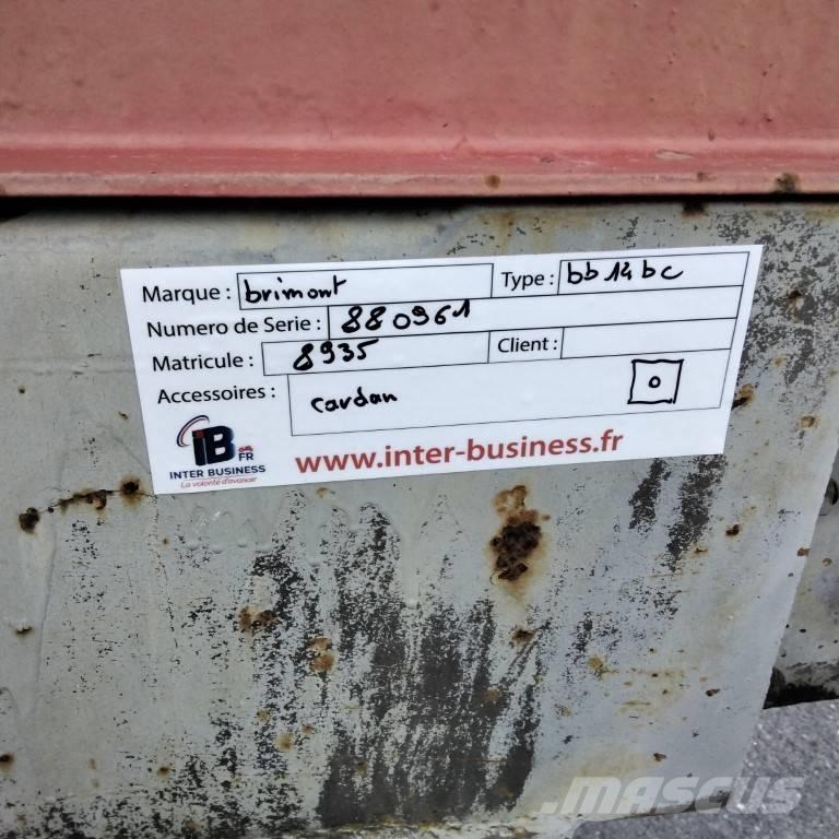 Brimont BB14BC Treileri-pašizgāzēji