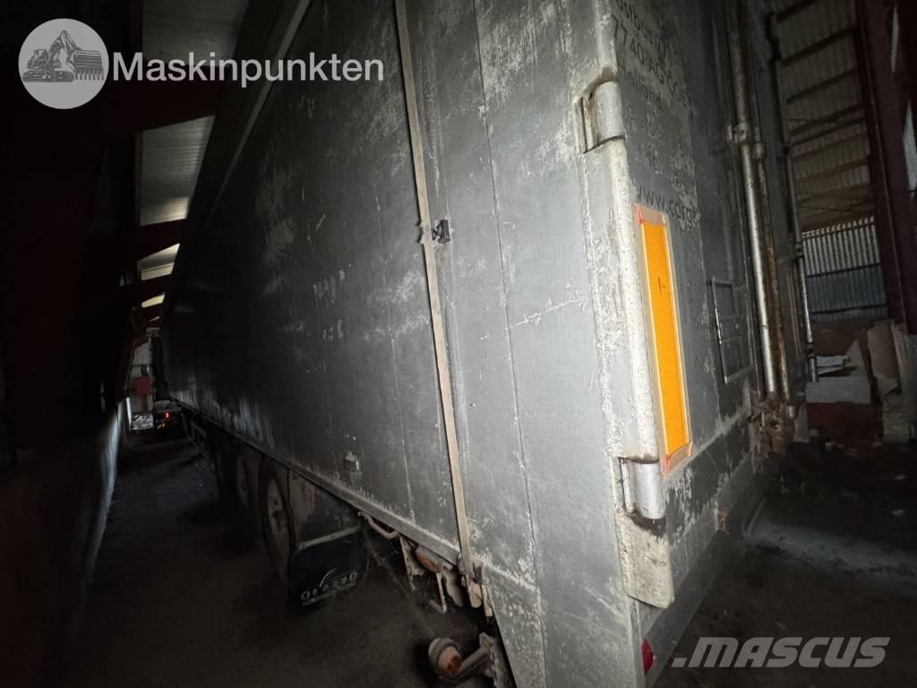 Knapen KOWF 390 Kustīgo grīdu puspiekabes