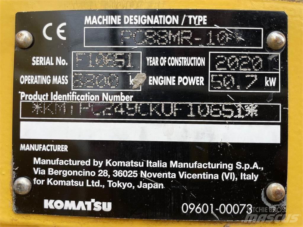 Komatsu PC88MR-10 Ekskavatori uz riteņiem