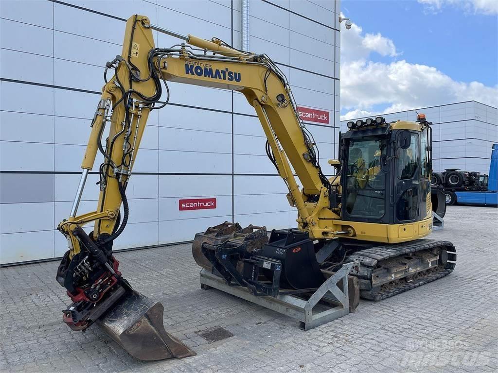 Komatsu PC88MR-10 Ekskavatori uz riteņiem