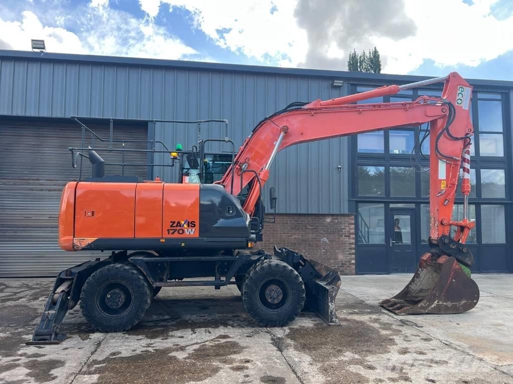 Hitachi ZW 170-5 Ekskavatori uz riteņiem