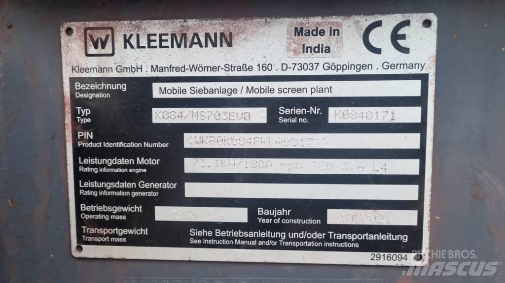 Kleemann MS 703 EVO Mobilie sieti