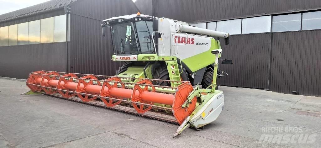 Claas 570 Ražas novākšanas kombaini