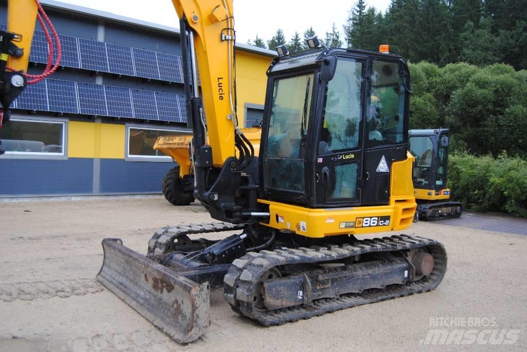 JCB 86 C-2 Vidēja lieluma ekskavatori 7 t - 12 t