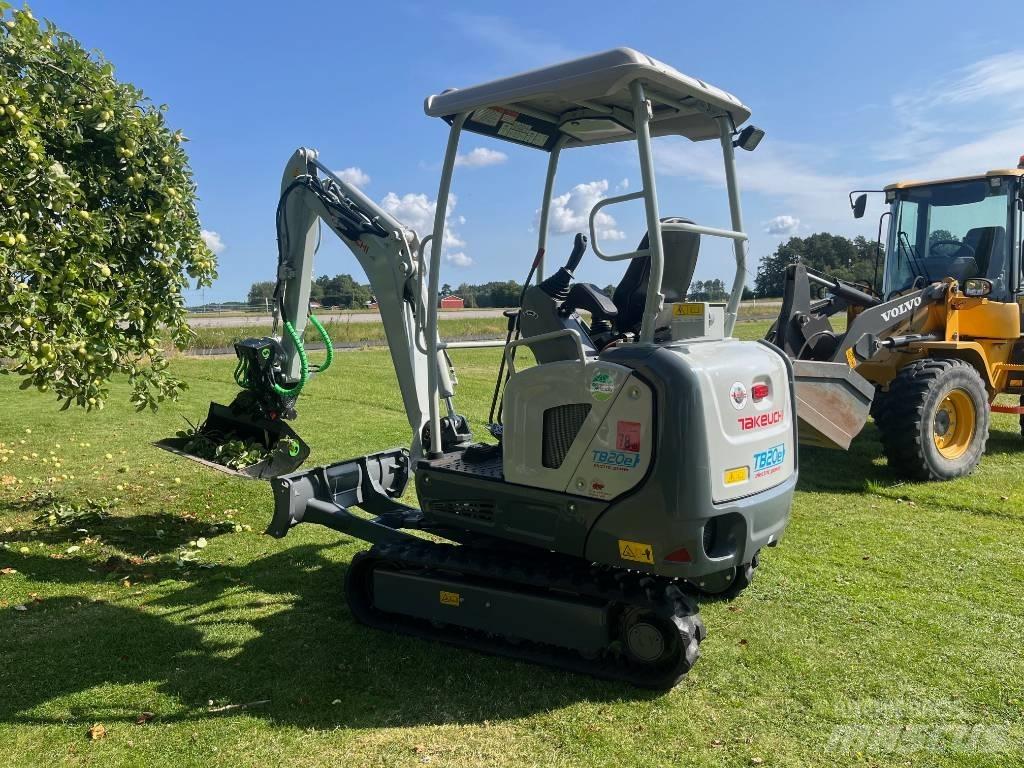 Takeuchi TB 20 E Mini ekskavatori < 7 t