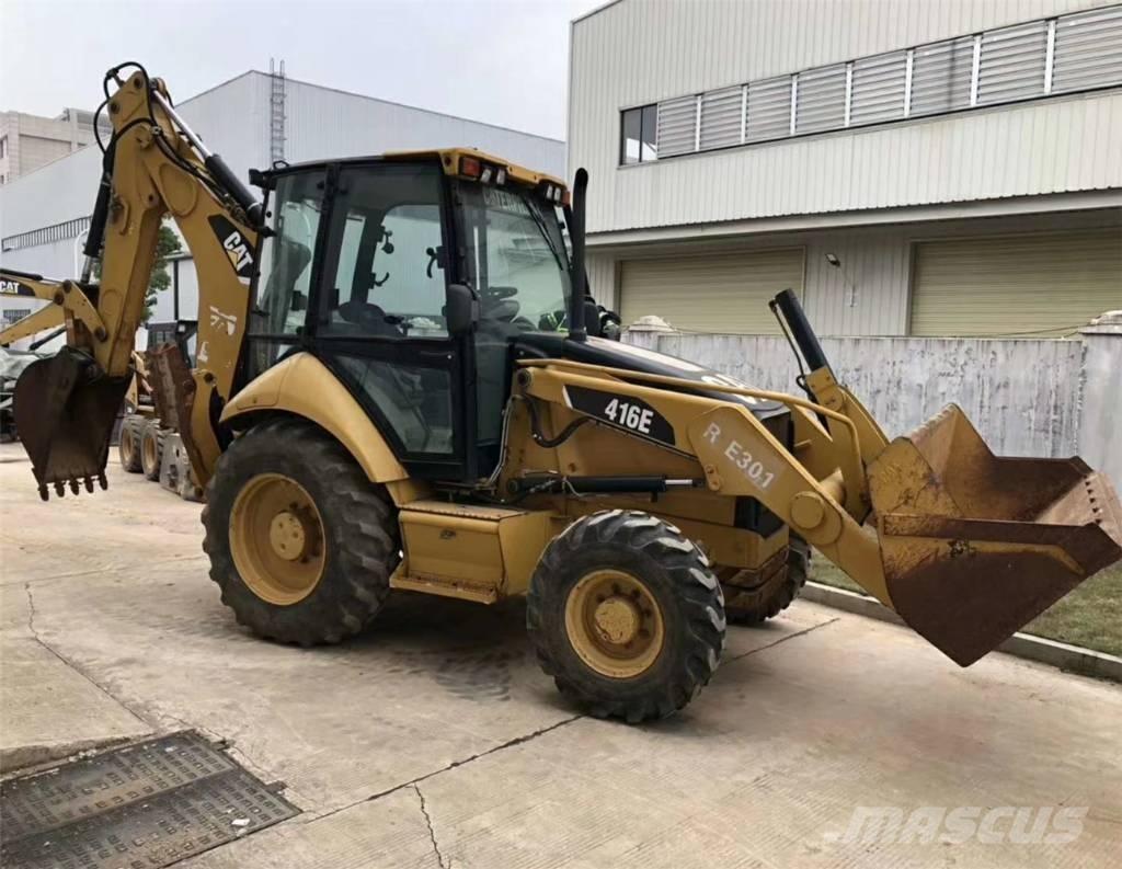 CAT 416E Ekskavatori-iekrāvēji
