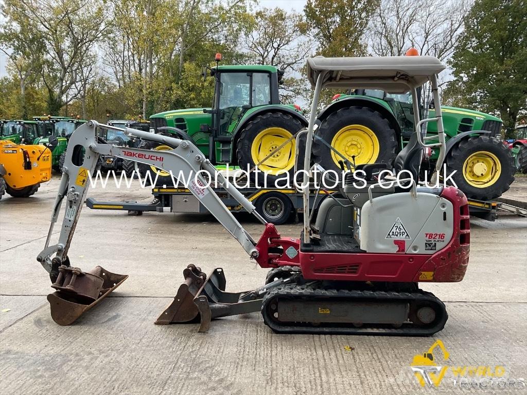 Takeuchi TB 216 Mini ekskavatori < 7 t