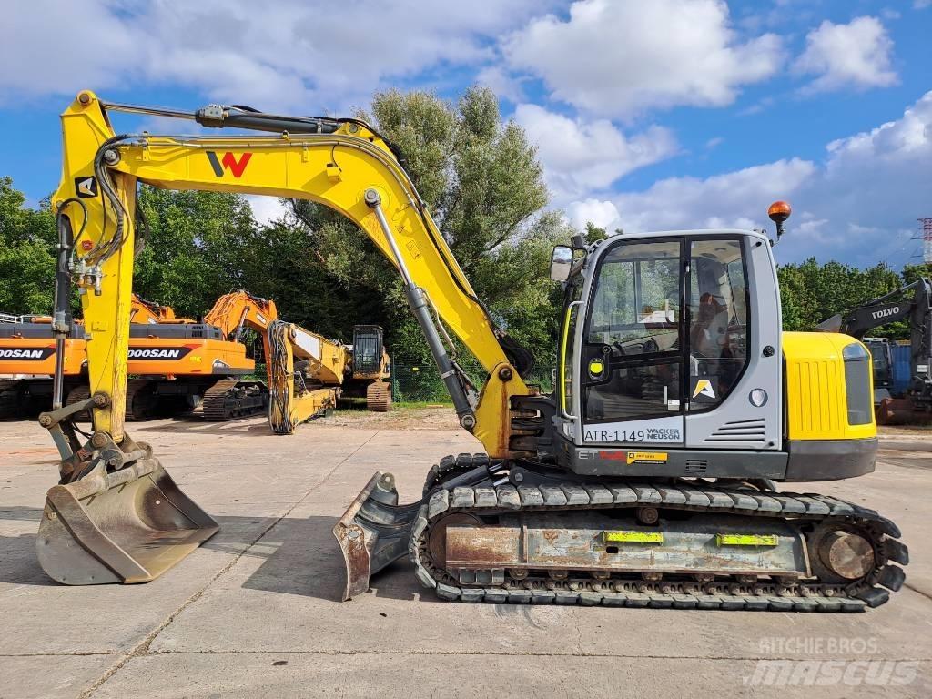 Wacker Neuson ET145 Kāpurķēžu ekskavatori