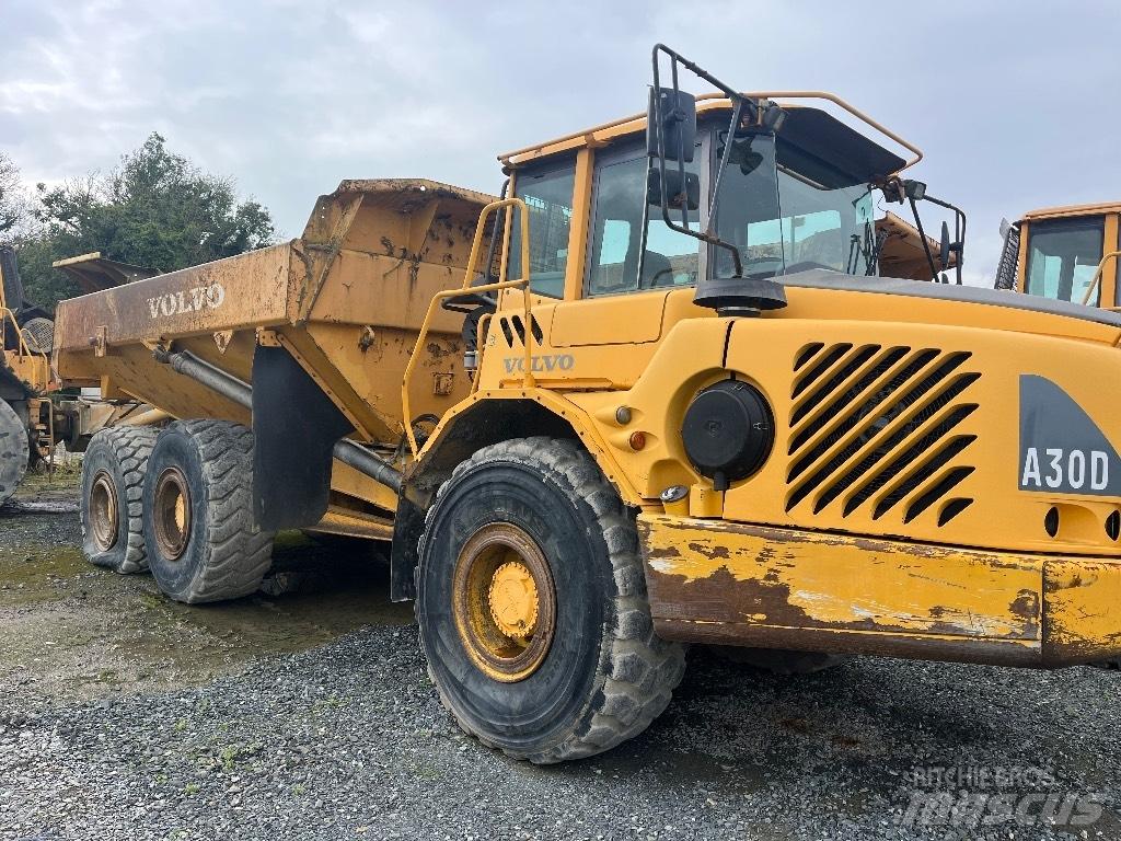 Volvo A30D Artikulētie pašizgāzēji