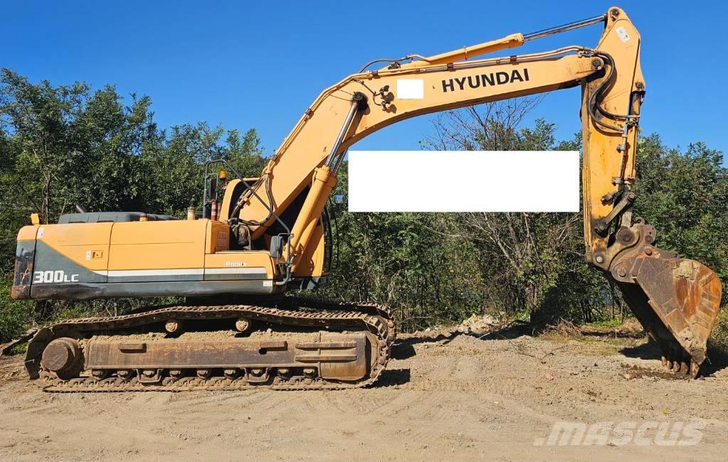 Hyundai Robex 300 LC Kāpurķēžu ekskavatori