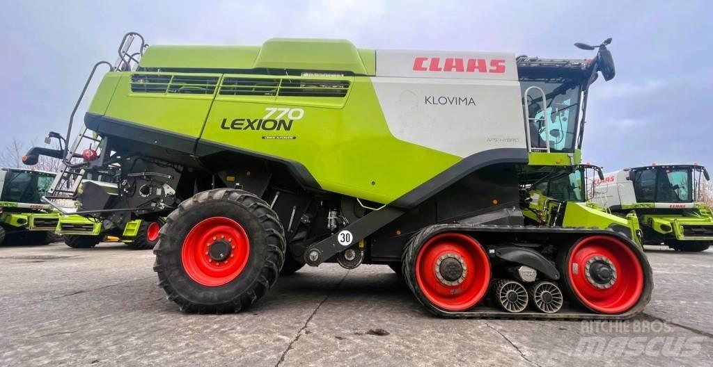 CLAAS Lexion 770 TT Ražas novākšanas kombaini