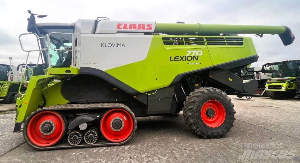 CLAAS Lexion 770 TT Ražas novākšanas kombaini