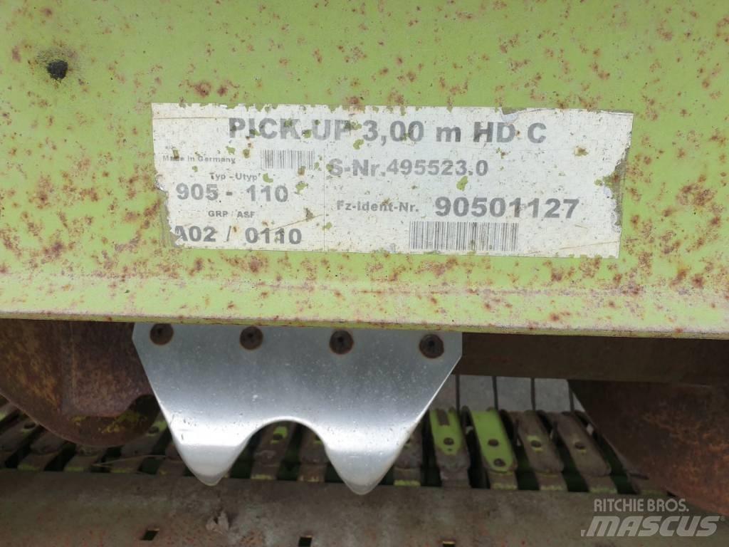 CLAAS Pick Up 300 HD Cits lopbarības novācēju, kombainu aprīkojums