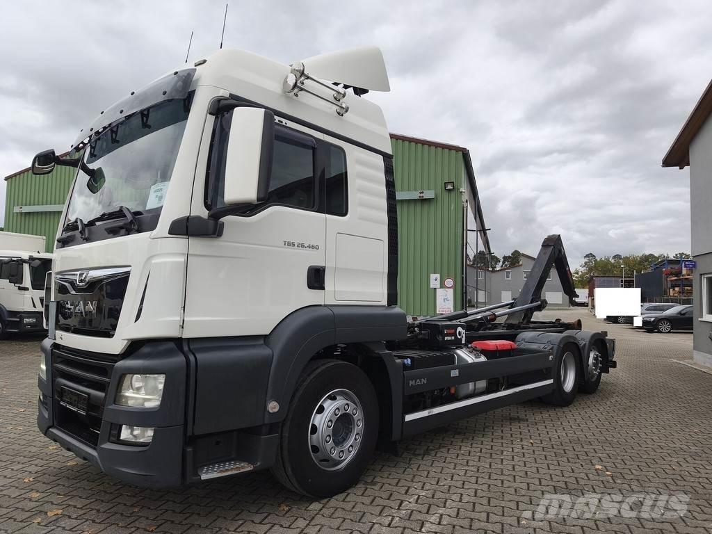 MAN TGS 26.460 Treileri ar āķi