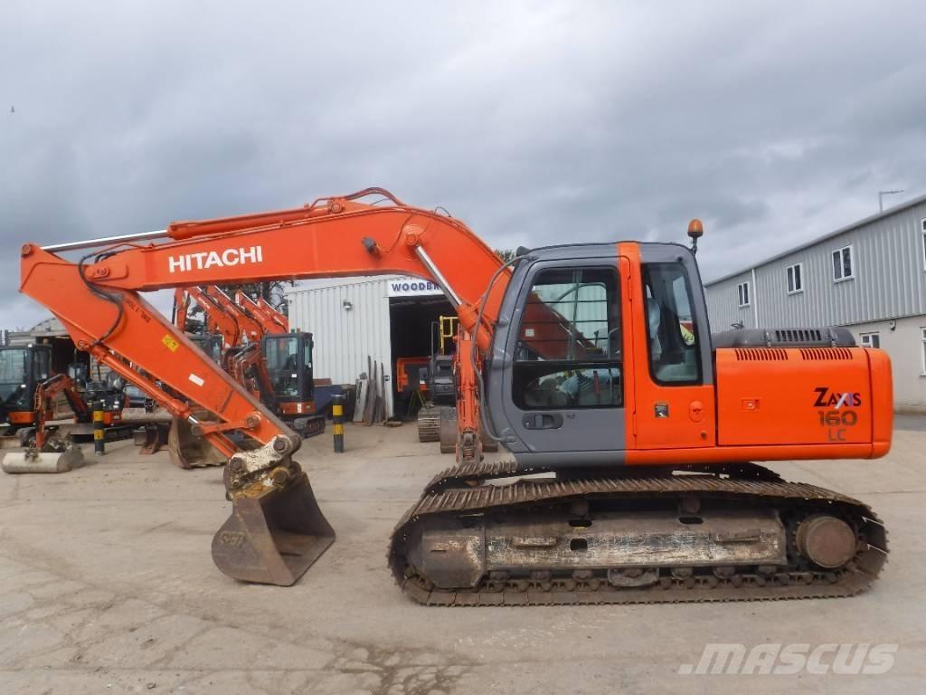 Hitachi ZX 160 LC Kāpurķēžu ekskavatori