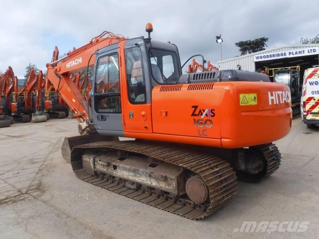 Hitachi ZX 160 LC Kāpurķēžu ekskavatori