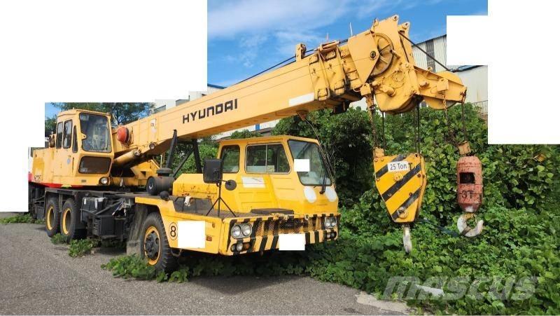 Hyundai HC 25 Kāpurķēžu ceļamkrāni