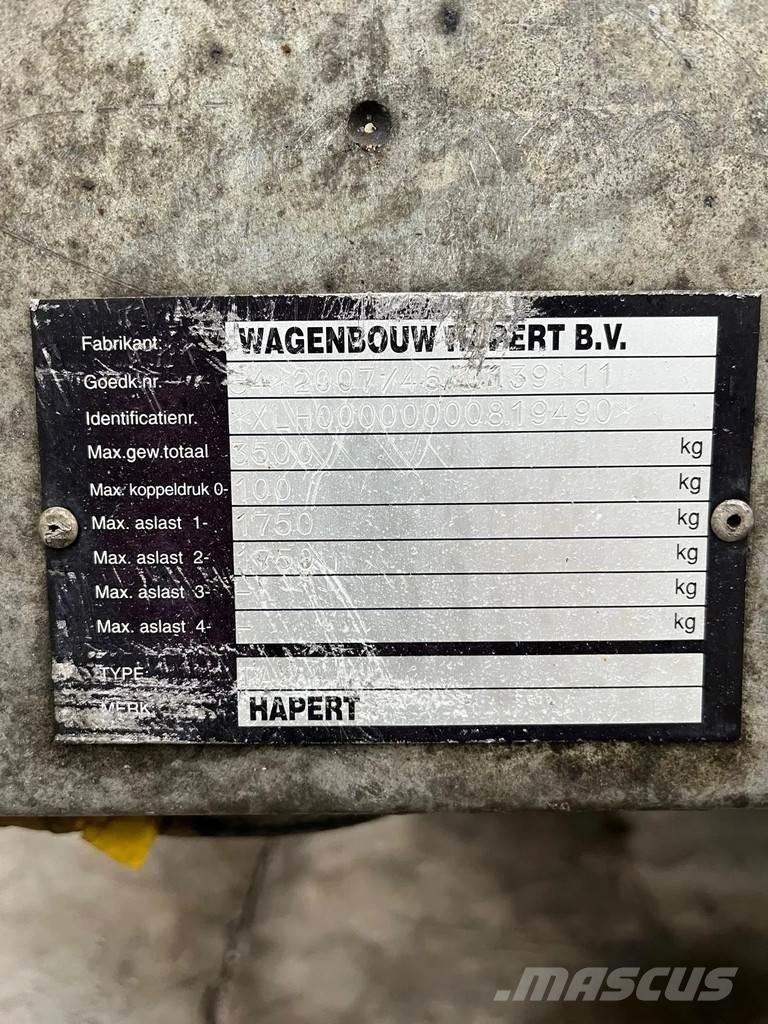 Hapert LF2 Auto pārvadāšanas treileri