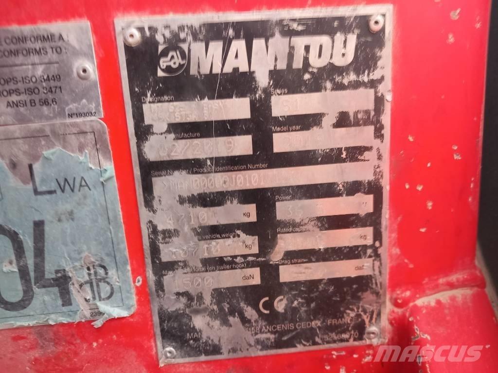 Manitou MT 625 Teleskopiskie manipulatori