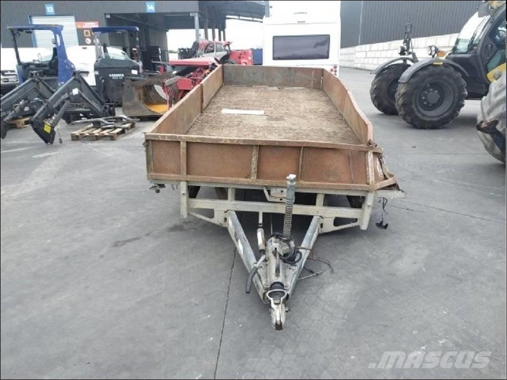 Ifor Williams BV 126 Mazgabarīta treileri