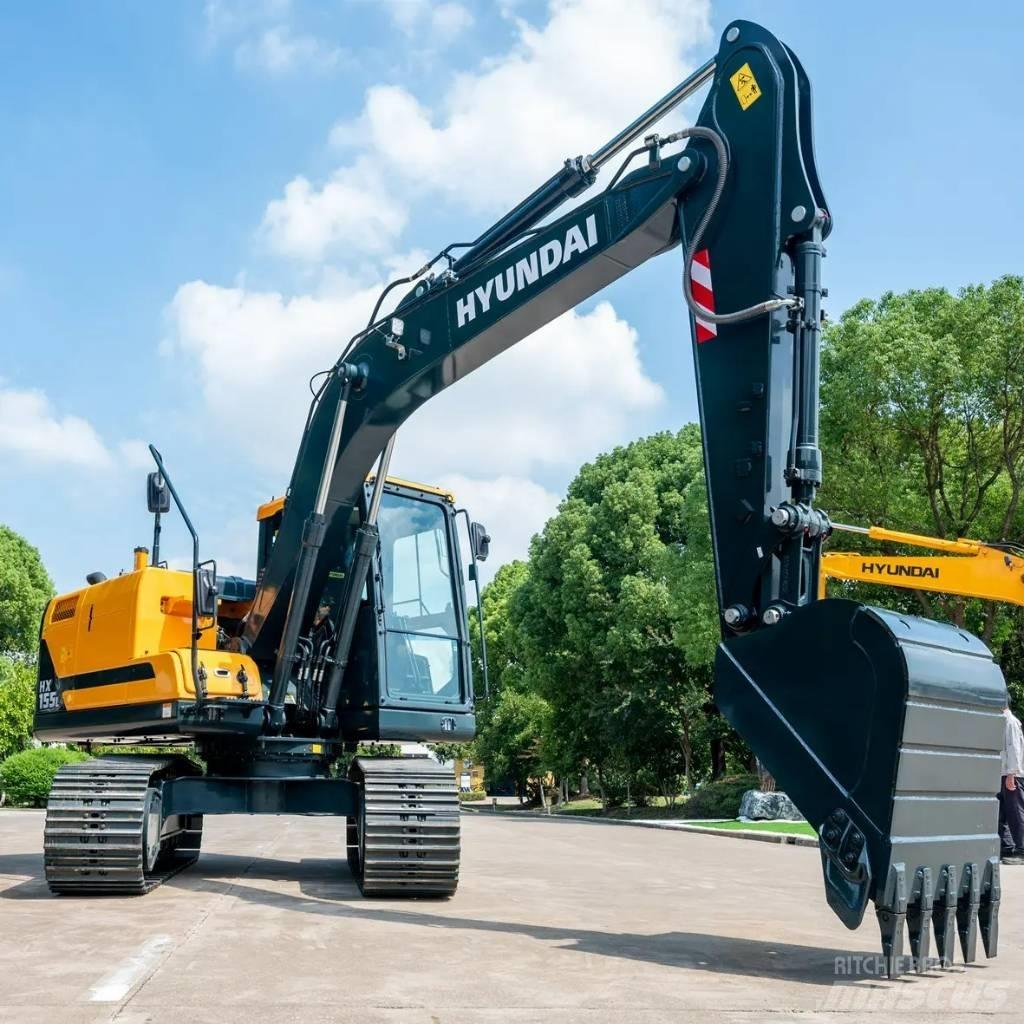 Hyundai HX155 Kāpurķēžu ekskavatori