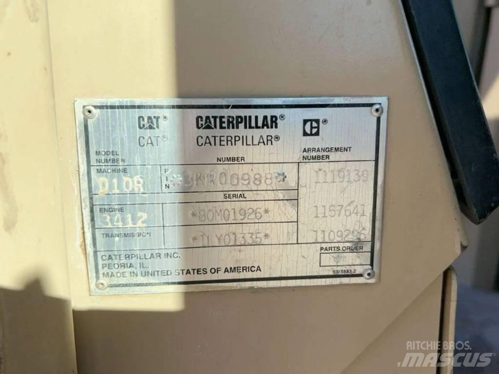 CAT D10R Kāpurķēžu buldozeri