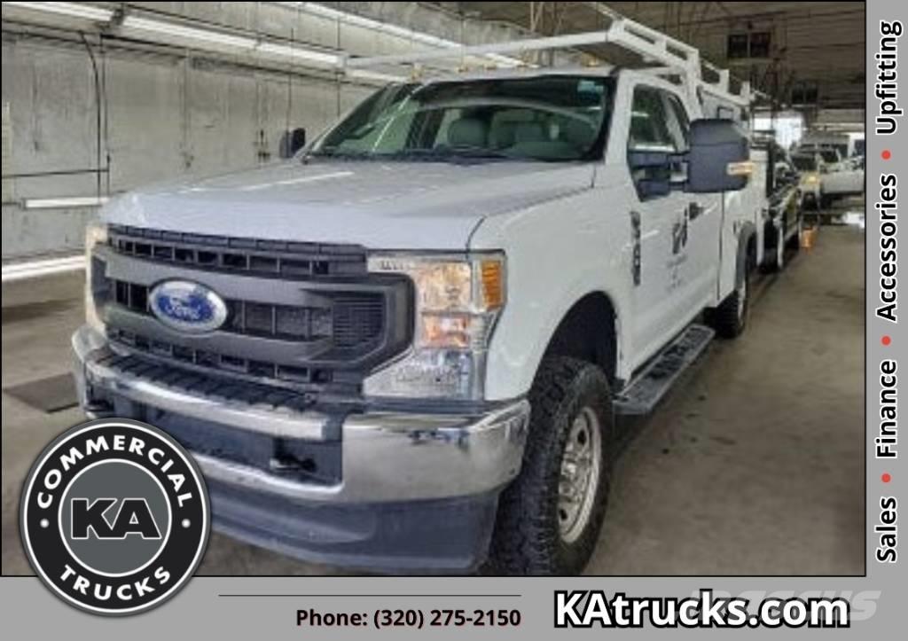Ford F 350 XL SD Vieglais kravas automobilis/izkraušana no sāniem