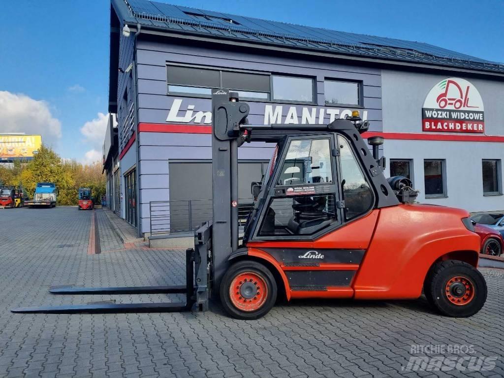 Linde H80T 1100 LPG tehnika
