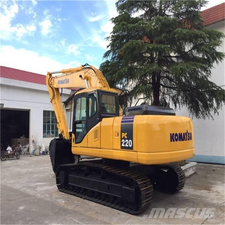 Komatsu PC 220-7 Kāpurķēžu ekskavatori