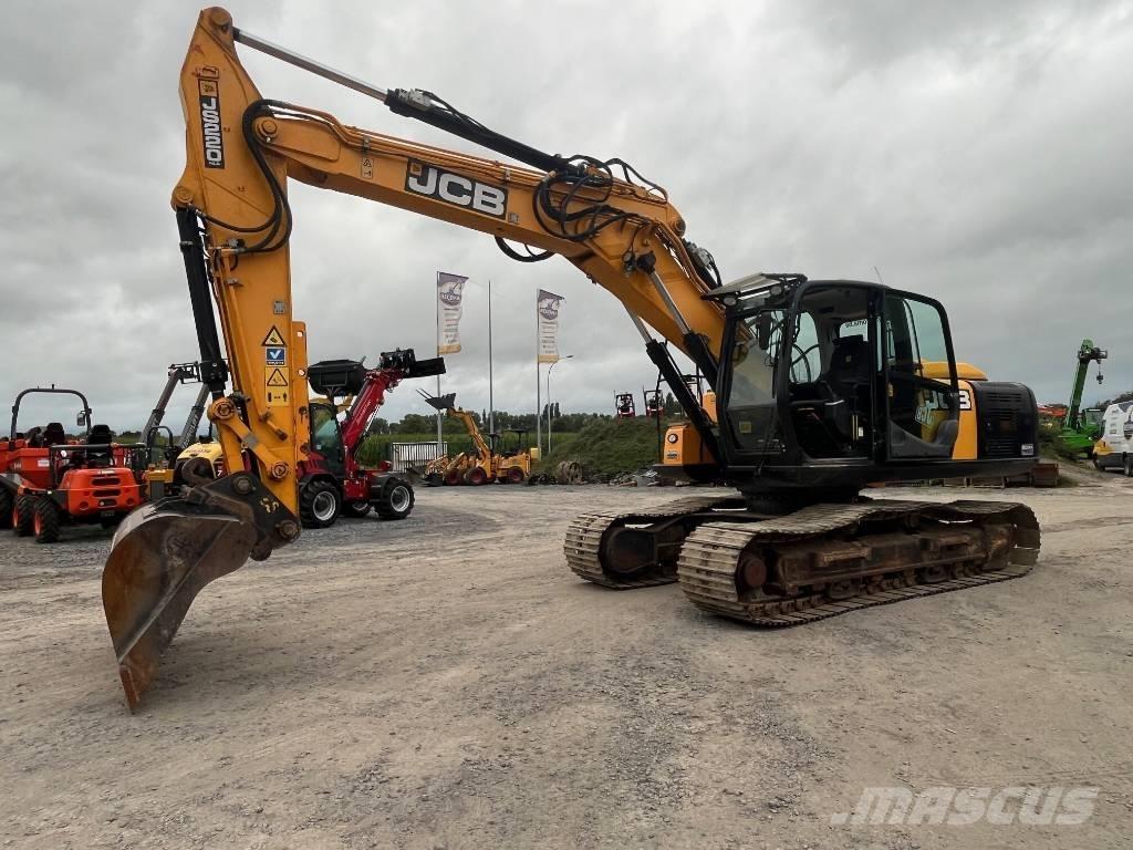 JCB JS 220 Kāpurķēžu ekskavatori