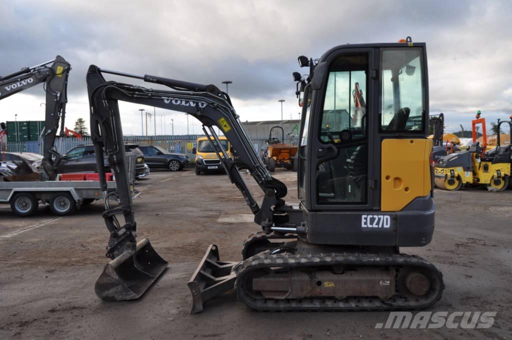 Volvo EC 27 D Mini ekskavatori < 7 t
